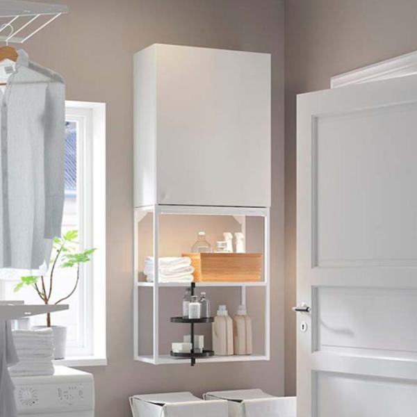 Etajeră Ikea Enhet White / MDF photo 5 Etajeră Ikea Enhet White / MDF photo 5