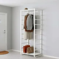 Etajeră Ikea Elvarli White / MDF photo 2