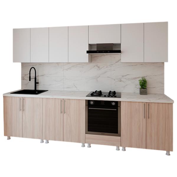 Кухня Smartex K4 ДСП меламин / Светлый Дуб photo 1