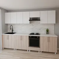 Bucătărie Smartex K4 PAL melaminat / Light Oak photo 2