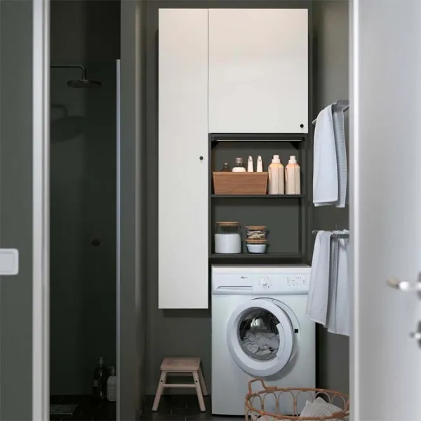 Стеллаж Ikea Enhet Белый / Cталь photo 4 Стеллаж Ikea Enhet Белый / Cталь photo 4