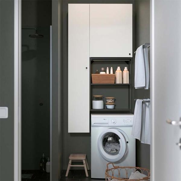 Стеллаж Ikea Enhet Белый / Cталь photo 4 Стеллаж Ikea Enhet Белый / Cталь photo 4