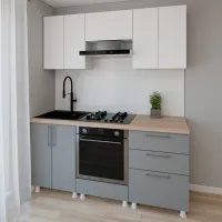 Bucătărie Smartex K4 PAL melaminat / Gray photo 2
