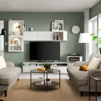 Living Ikea Besta Modulară / White photo 3