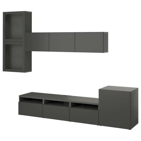 Гостиная Ikea Besta Модульная / Чёрный photo 1 Гостиная Ikea Besta Модульная / Чёрный photo 1