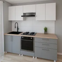 Bucătărie Smartex K4 PAL melaminat / Gray photo 2
