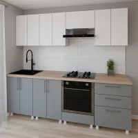 Bucătărie Smartex K4 PAL melaminat / Gray photo 2