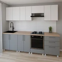 Bucătărie Smartex K4 PAL melaminat / Gray photo 2