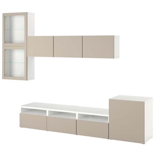 Living Ikea Besta/Lappviken Modulară / Beige photo 1 Living Ikea Besta/Lappviken Modulară / Beige photo 1