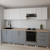 Bucătărie Smartex K4 PAL melaminat / Gray photo 2
