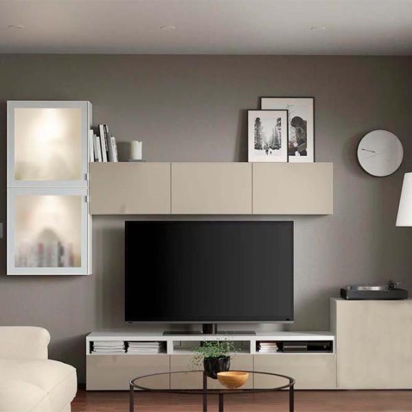 Living Ikea Besta/Selsviken Modulară / White photo 3 Living Ikea Besta/Selsviken Modulară / White photo 3