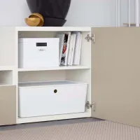 Living Ikea Besta/Selsviken Modulară / White photo 4