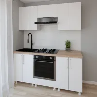 Bucătărie Smartex K3 PAL melaminat / White photo 2