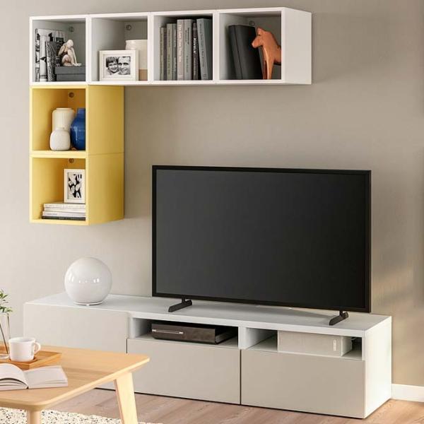 Living Ikea Besta/Eket Modulară / White photo 1