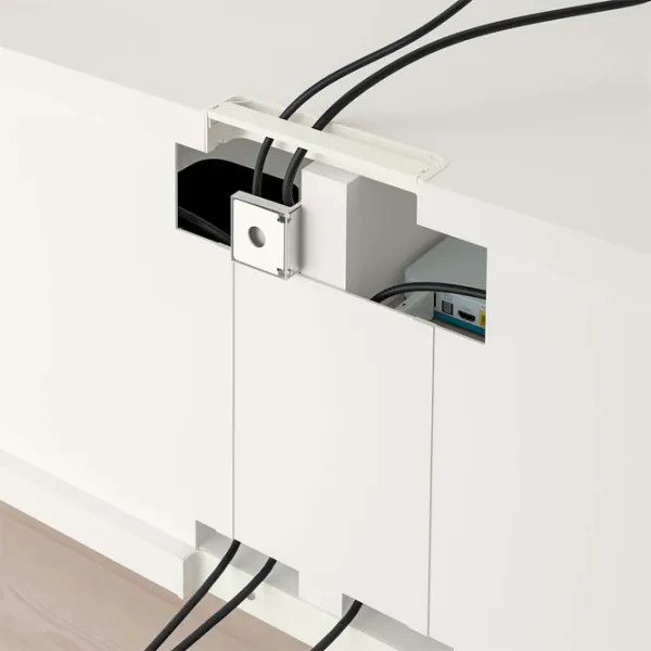 Гостиная Ikea Besta/Eket Модульная / White photo 5