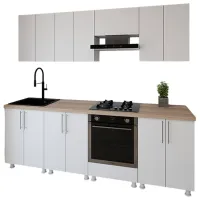 Кухня Smartex K3 ДСП меламин / White