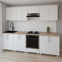 Bucătărie Smartex K3 PAL melaminat / White photo 2