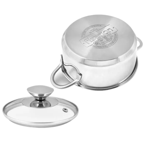 Cratiță Fissman Bambino 0.9l Oțel inoxidabil / Inox photo 2