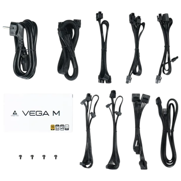 Блок питания Chieftec Vega M PPG-850-C 80+ Gold / 850 Вт photo 8