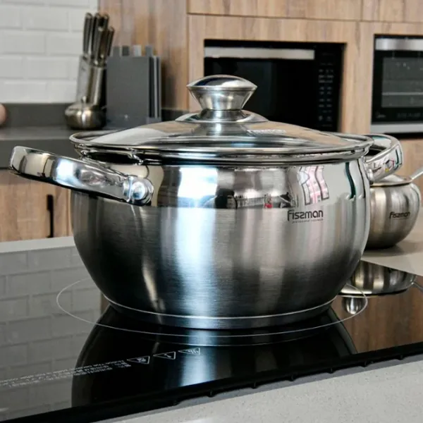 Cratiță Fissman Prime 2.7l Oțel inoxidabil / Inox photo 5