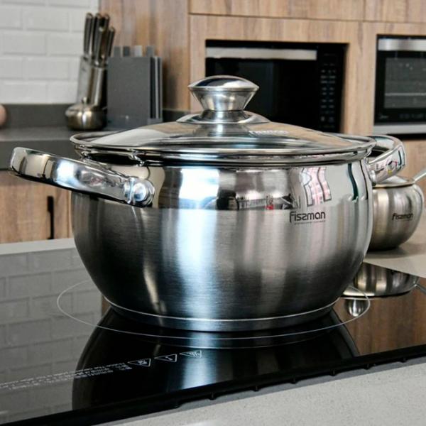 Cratiță Fissman Prime 2.7l Oțel inoxidabil / Inox photo 5