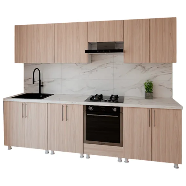 Кухня Smartex K3 ДСП меламин / Светлый Дуб photo 1