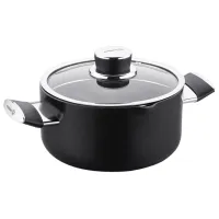 Cratiță Korkmaz Lena 3l Oțel inoxidabil / Black