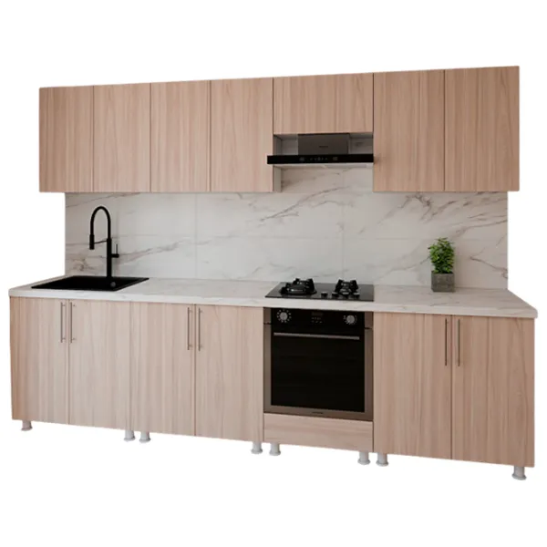 Кухня Smartex K3 ДСП меламин / Светлый Дуб photo 1