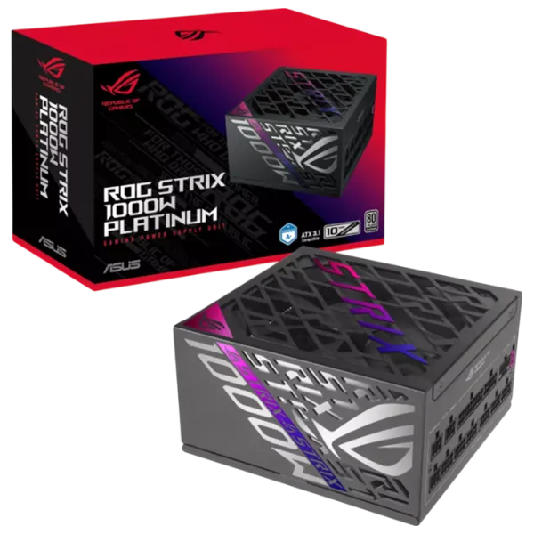 Sursă de alimentare Asus ROG STRIX 1000P 80+ Platinum / 1000 W photo 2