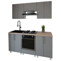 Bucătărie Smartex K3 PAL melaminat / Gray