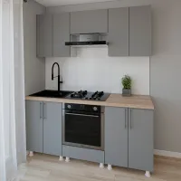 Bucătărie Smartex K3 PAL melaminat / Gray photo 2