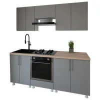 Bucătărie Smartex K3 PAL melaminat / Gray