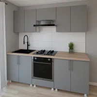 Bucătărie Smartex K3 PAL melaminat / Gray photo 2