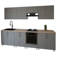 Bucătărie Smartex K3 PAL melaminat / Gray