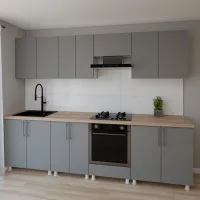 Bucătărie Smartex K3 PAL melaminat / Gray photo 2