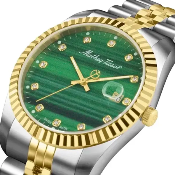 Ceas de mână unisex Mathey-Tissot H710BSV Cuarț / 40 mm photo 2