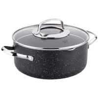 Кастрюля Korkmaz Galaksi  Алюминий / Черный