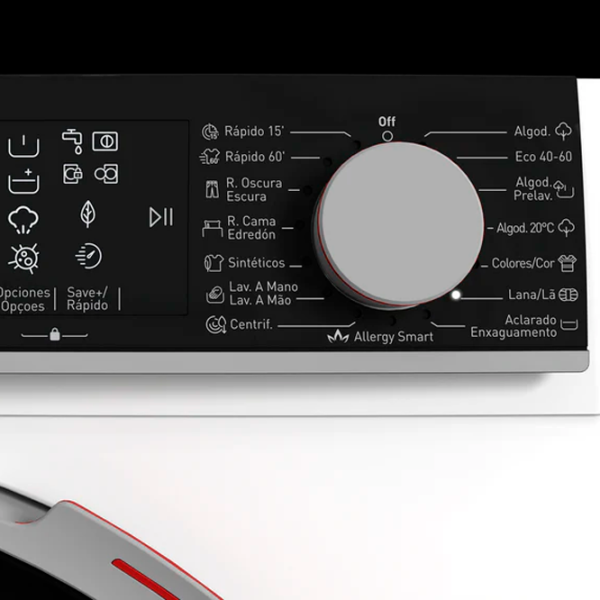 Mașină de spălat SHARP ES-NFL014CWNA-EE 10 kg / 1400 rpm / White photo 7