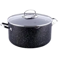 Кастрюля Korkmaz Galaksi  Алюминий / Черный