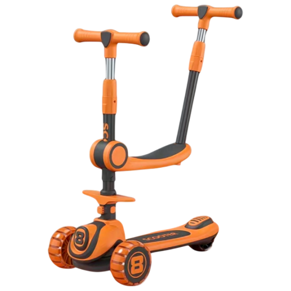 Детский трёхколёсный самокат Scooter BW670 (BW670) 50 кг/ Разноцветный photo 2