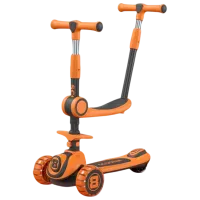 Детский трёхколёсный самокат Scooter BW670 (BW670) 50 кг/ Разноцветный photo 2