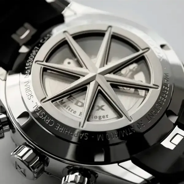 Ceas de mână pentru bărbați Edox 09800-3CA-BUIN Mecanic / 43 mm photo 3 Ceas de mână pentru bărbați Edox 09800-3CA-BUIN Mecanic / 43 mm photo 3
