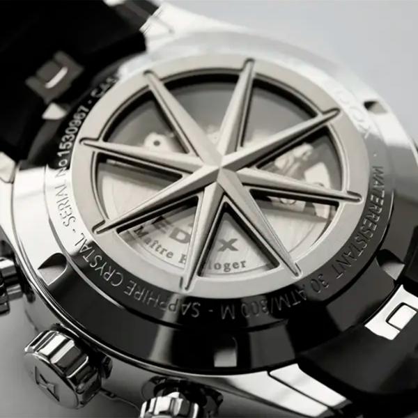 Ceas de mână pentru bărbați Edox 09800-3CA-BUIN Mecanic / 43 mm photo 3 Ceas de mână pentru bărbați Edox 09800-3CA-BUIN Mecanic / 43 mm photo 3