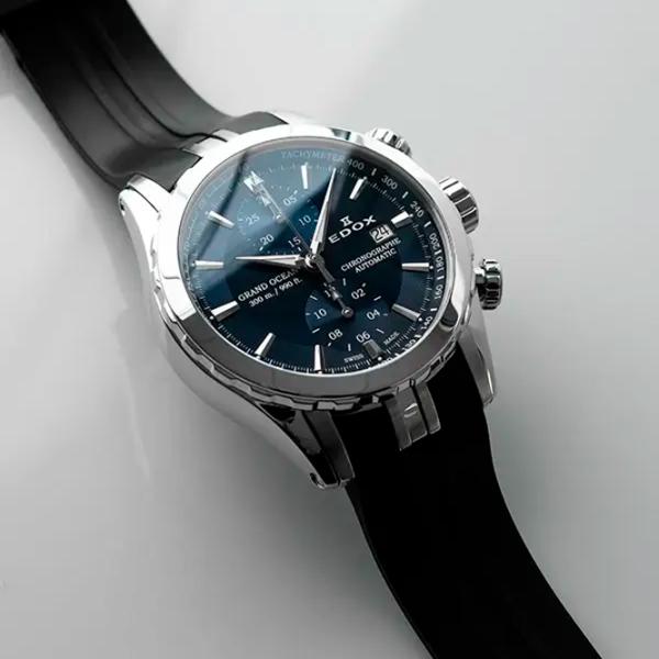 Ceas de mână pentru bărbați Edox 09800-3CA-BUIN Mecanic / 43 mm photo 5 Ceas de mână pentru bărbați Edox 09800-3CA-BUIN Mecanic / 43 mm photo 5