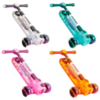 Trotinetă pentru copii cu trei roți Scooter BW2023 (BW2023) 50 kg/ Multicolor photo 2