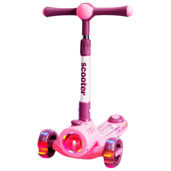 Trotinetă pentru copii cu trei roți Scooter BW2023 (BW2023) 50 kg/ Multicolor photo 3