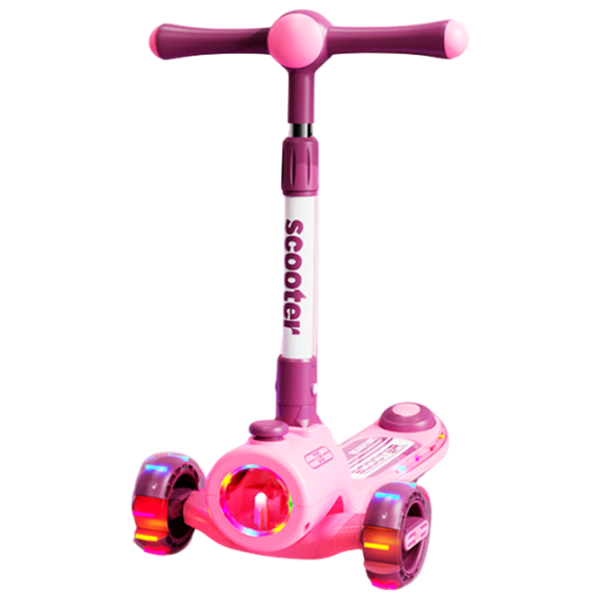 Trotinetă pentru copii cu trei roți Scooter BW2023 (BW2023) 50 kg/ Multicolor photo 3