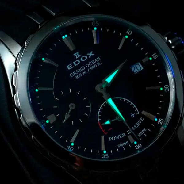 Ceas de mână pentru bărbați Edox 94500-3CA-BUIN Mecanic / 40 mm photo 4 Ceas de mână pentru bărbați Edox 94500-3CA-BUIN Mecanic / 40 mm photo 4