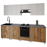 Bucătărie Smartex K3 PAL melaminat / Dark Oak