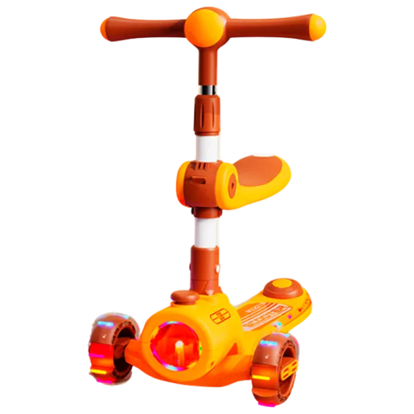 Trotinetă pentru copii cu trei roți Scooter BW2023z (BW2023z) 50 kg/ Multicolor photo 2